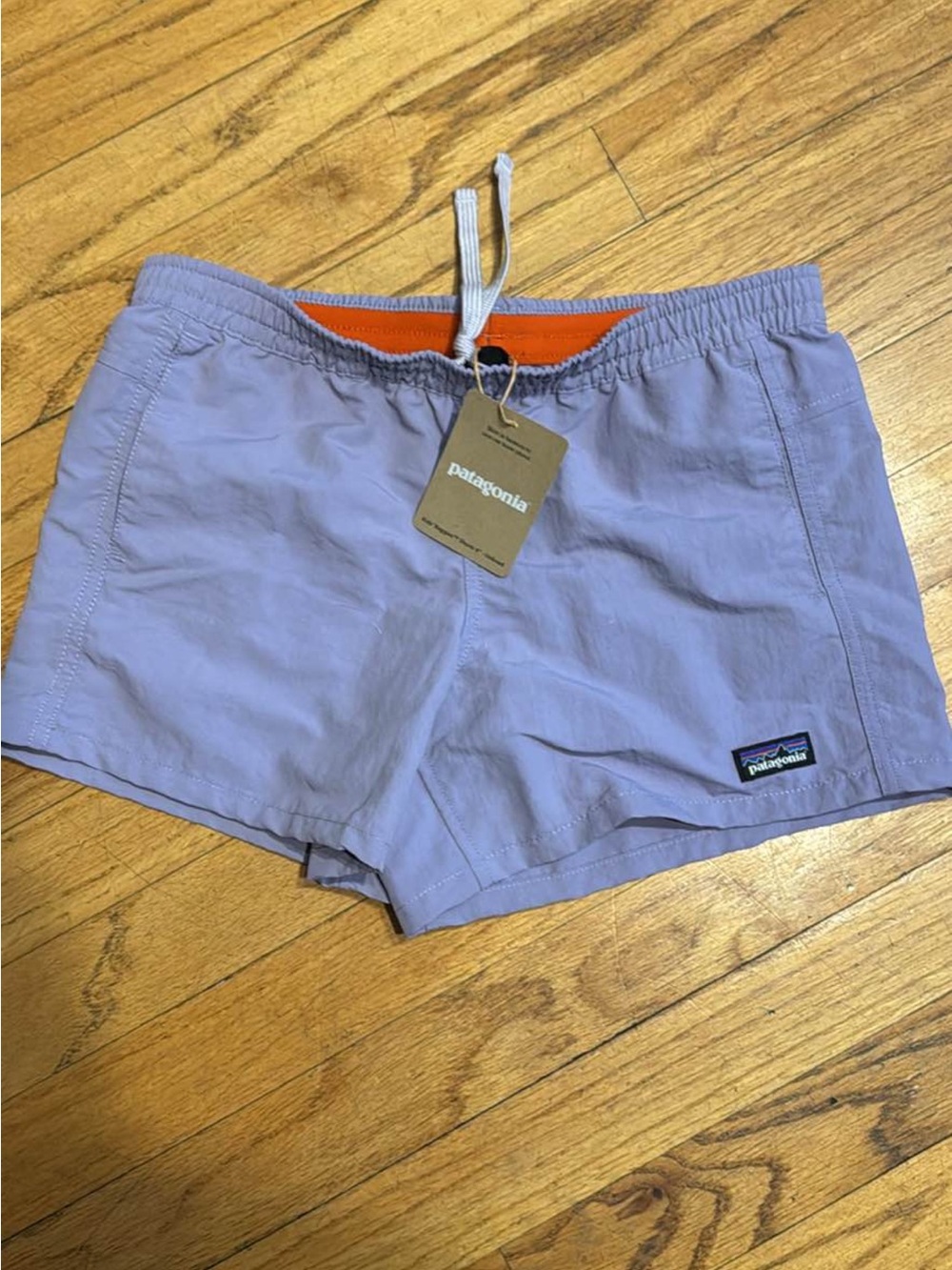 Patagonia Kids Lavender Baggies Shorts NWT